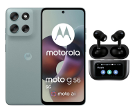 Motorola moto g56 5G 8/256GB Gray Mist 120Hz + Smart Buds Pro - 1515122 - zdjęcie 1
